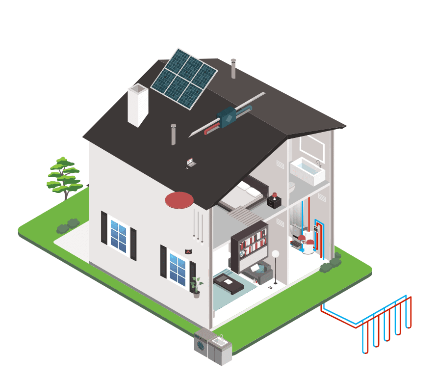 Photo courtesy of Hydron Module Geothermal Systems